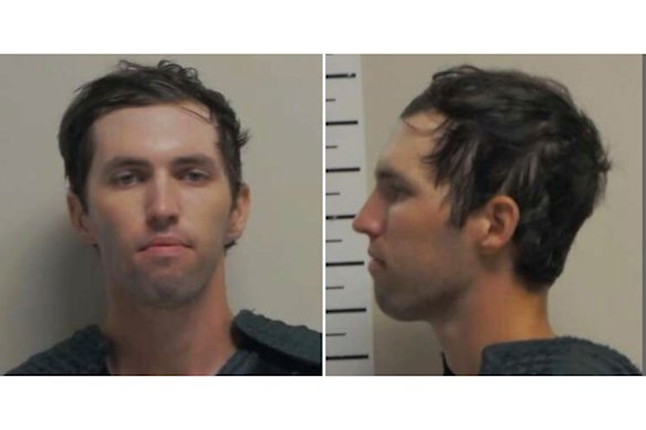Mugshots of Tyler Robinson, who has been identified as the gunman in the Charlie Kirk shooting.