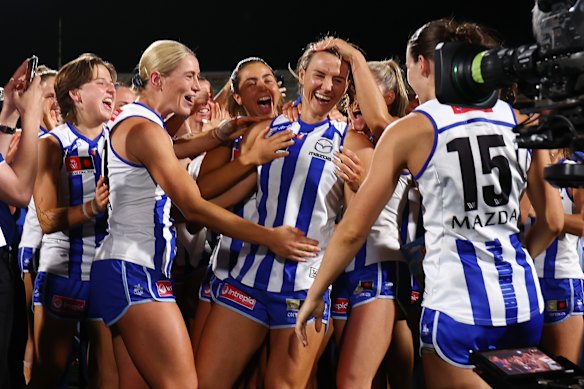 Eilish Sheerin reacts after being named as the best on ground in the grand final.