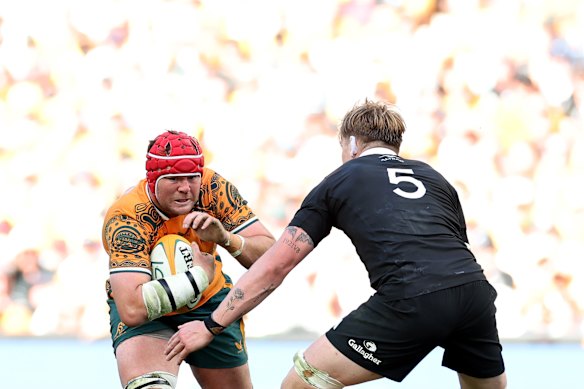 Wallabies captain Harry Wilson was disappointed with his team’s performance against the All Blacks. 