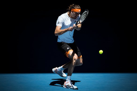 Alexander Zverev is through to the second round.