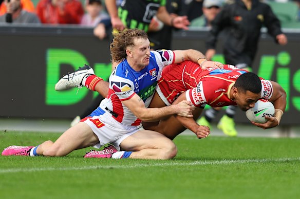  Fletcher Sharpe suffered the injury in his side’s win over the Dolphins at the weekend.