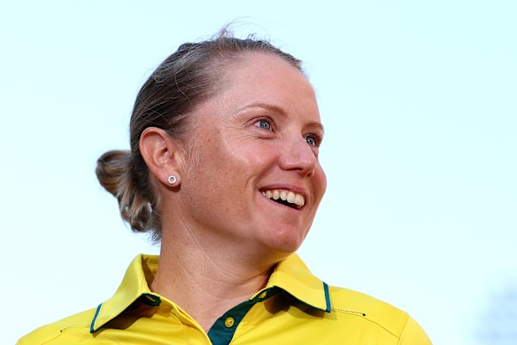 Australia’s cricket captain Alyssa Healy.