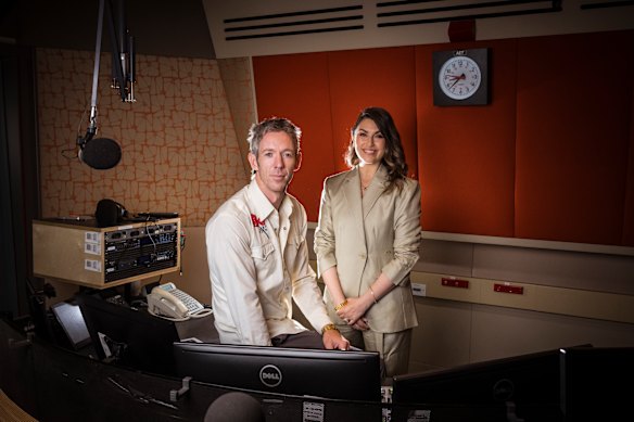 Bob Murphy and Sharnelle Vella.