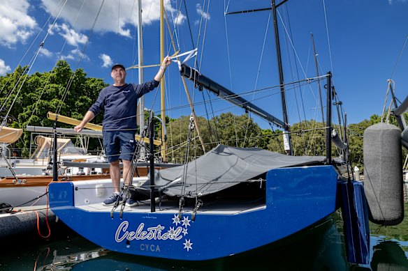 Sam Haynes, Commodore of the Cruising Yacht Club of Australia.