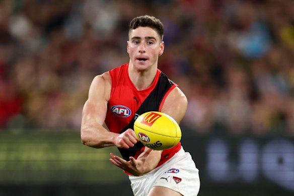 Elijah Tsatas has joined Essendon’s casualty ward.