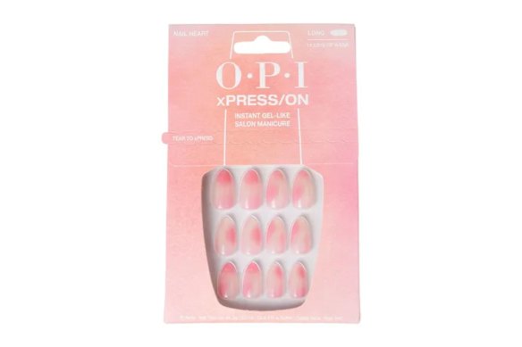 xPress/On in nail heart.