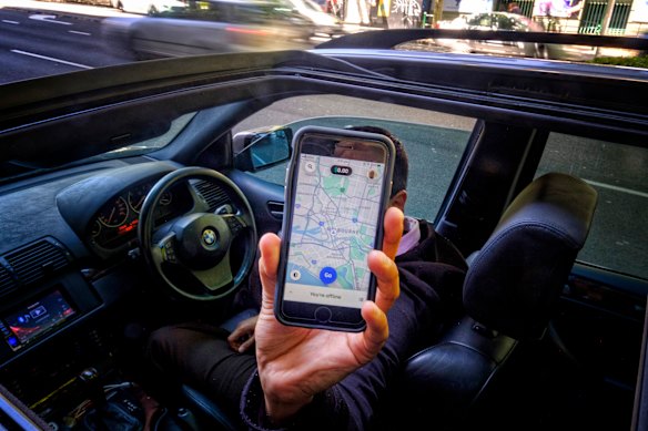 Ride-share drivers are not required to have working with children checks.