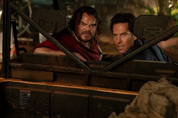 Jack Black and Paul Rudd set out to “remake” a movie in Anaconda. 
