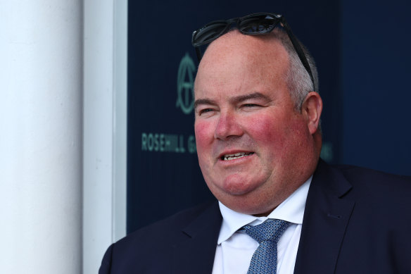 Hawkesbury trainer Brad Widdup.