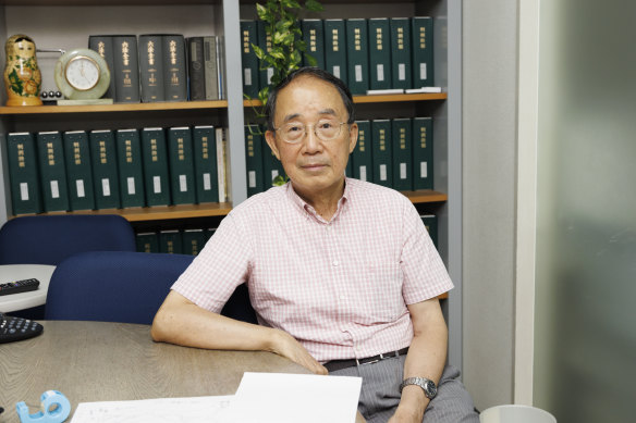Tokyo lawyer Hiroshi Yamaguchi, member of the National Network of Lawyers Against Spiritual Selling.