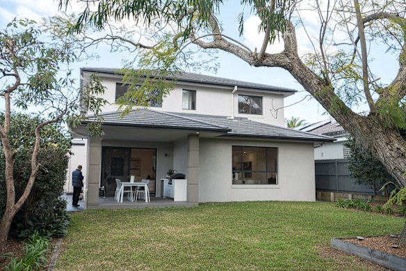 The home’s sound construction and land size of almost 700 square metres were drawcards, the agent said.