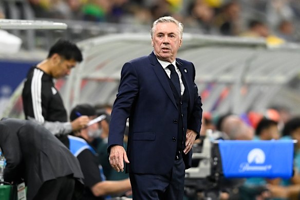 Carlo Ancelotti in Townsville. 