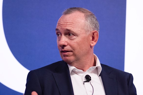 Race Strauss, CFO, of Virgin Australia.