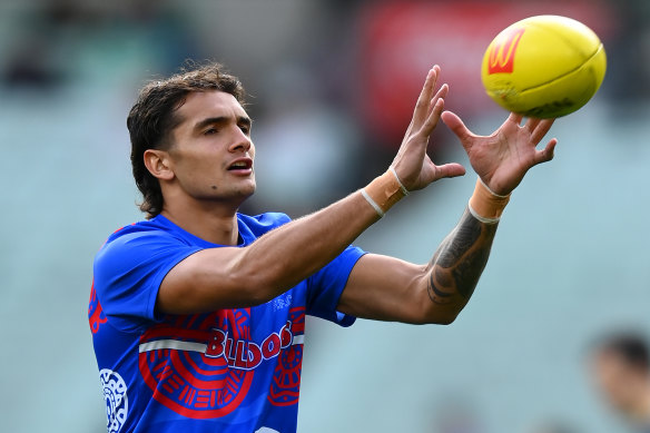 Jamarra Ugle-Hagan has missed much of the Bulldogs’ pre-season.