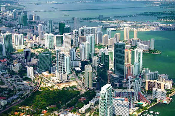 The Miami skyline has changed drastically, says real estate agent Demi Antelo.