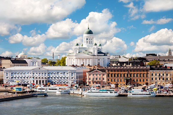 Summer in Helsinki.