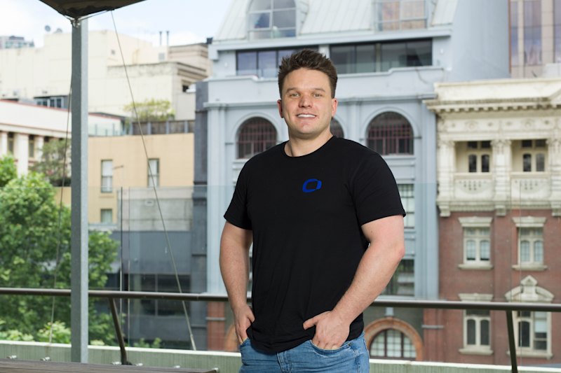 Heading east: Ed Craven at the Collins Street office Easygo will vacate next year for the ‘Silicon Yarra’ suburb of Cremorne.