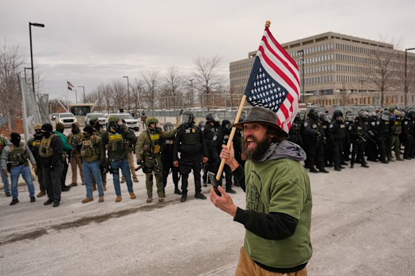 Protesters regularly clash with federal immigration officers in Minneapolis, where ICE is conducting an enforcement operation.