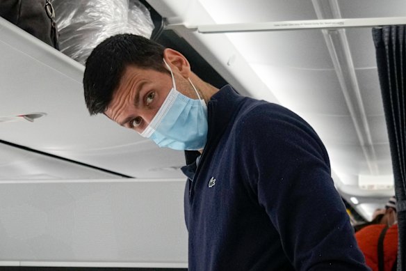 Novak Djokovic was deported from Australia in a furore over a medical exemption from vaccination for COVID-19.