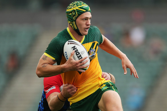 Kalyn Ponga is yet to play senior international football but has represented the Junior Kangaroos.