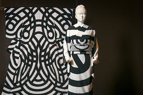 Hiroko Takahashi’s work as part of Kimono at NGV.