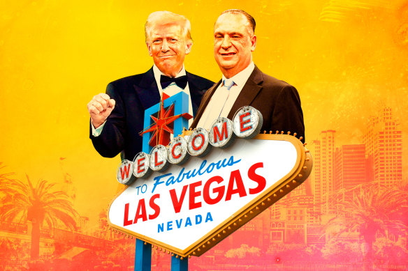 ARL Commission chairman Peter V’landys wants US President Donald Trump to be in Las Vegas for the start of the 2025 NRL season.
