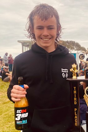 Dusty Daly, 15, was the cousin of Luke and Benny Smith.