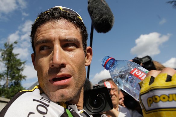 George Hincapie in the 2009 Tour de France.