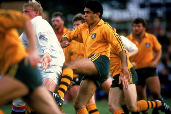 Mark Ella, one of Australia’s most gifted players, was an easy pick for Gordon Bray’s rugby immortals.