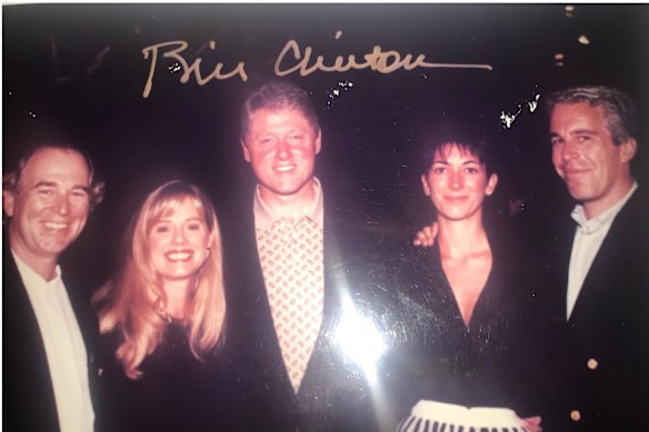 House Democrats released a selection of photos from the estate of Jeffrey Epstein, including some of Donald Trump, Bill Clinton and the former Prince Andrew. Source: @OversightDems/X