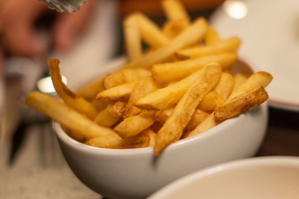 The hot chips at Chophouse.