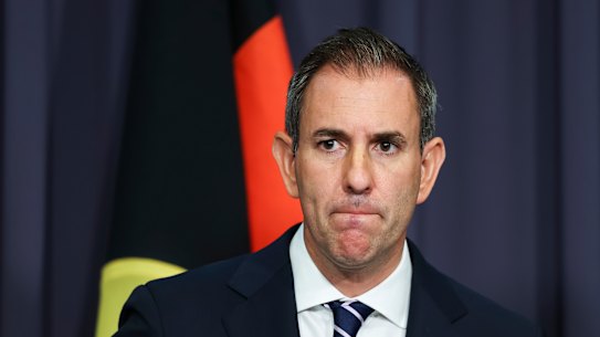 Treasurer Jim Chalmers.