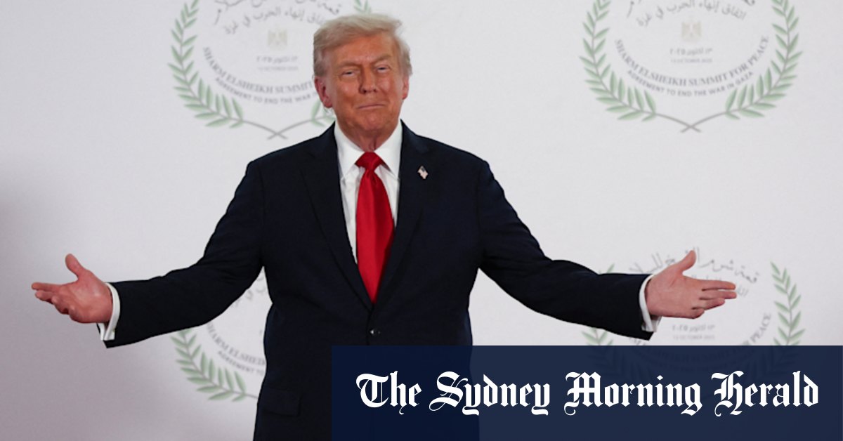 US president says he ended ‘granddaddy’ of wars, as leaders sign 462-word memo