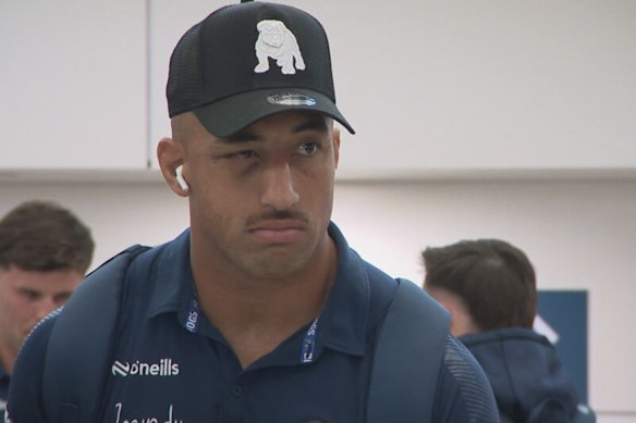 Viliame Kikau is nursing a swollen right eye but is expected to play against Penrith.