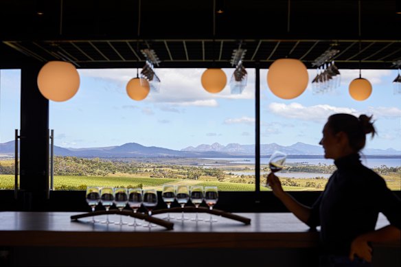 Wine-tasting with a view at Devil’s Corner.