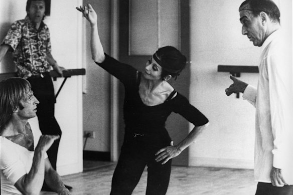 Famed West Australian dancers Alan Alder and Lucette Aldous (from left).