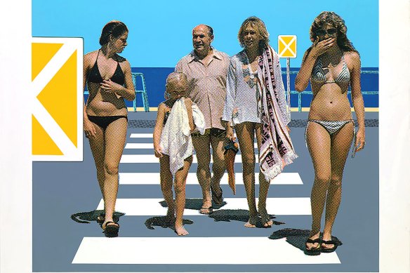  Sally Robinson’s Beach Crossing (1976).