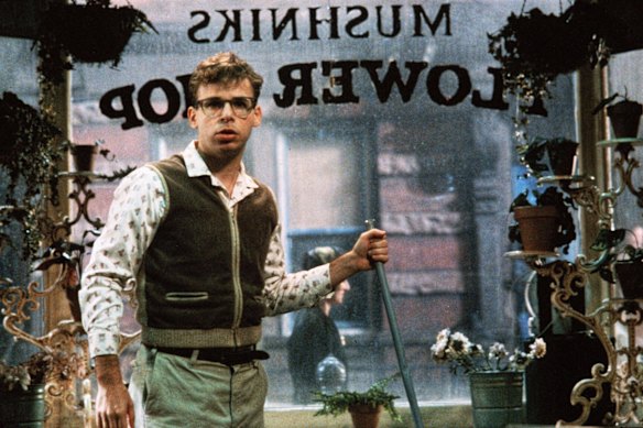 Rick Moranis in Little Shop of Horrors. 