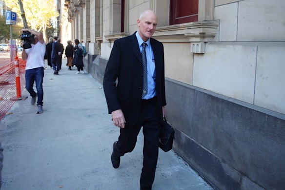 Ballistics expert Paul Griffiths.