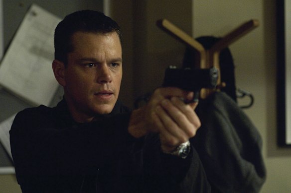 Matt Damon as Jason Bourne in the final instalment of the first trilogy. 