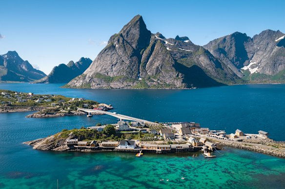 Reine in the Lofoten Islands, Norway.