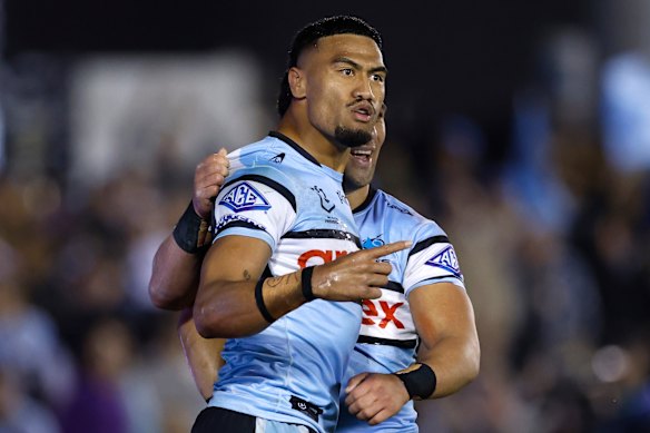  Ronaldo Mulitalo was worried he’d be binned for sledging Canberra players.