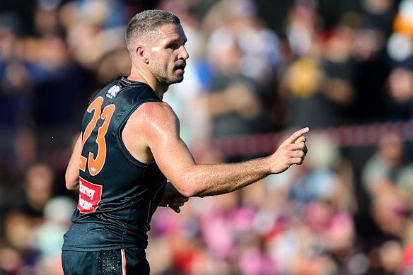 Jesse Hogan of the Giants.