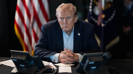 US President Donald Trump