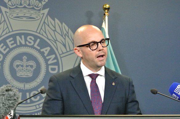  Queensland Police Union president Shane Prior in July.