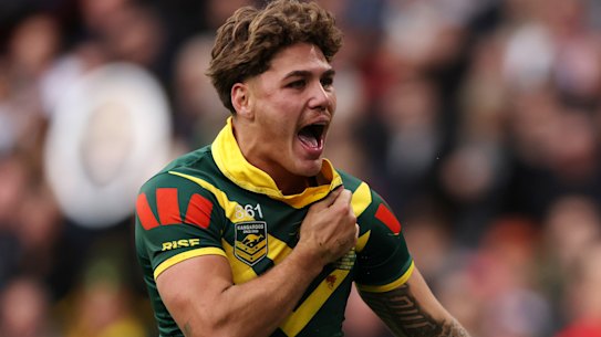 Reece Walsh is a big chance to retain the Kangaroos” No 1 jersey.