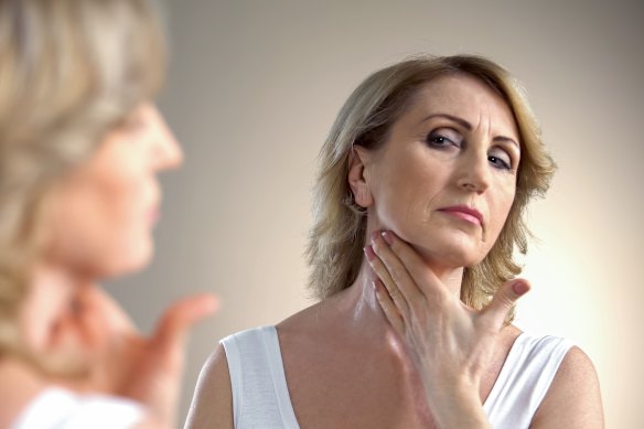 The algorithm wants me to tape my neck. Why?