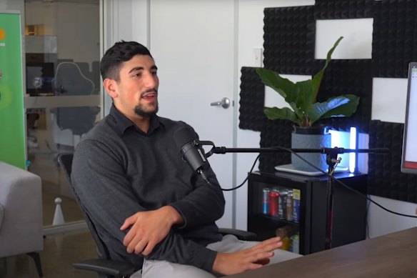 Luke Manassa spoke about entrepreneurship on a 2023 podcast episode.