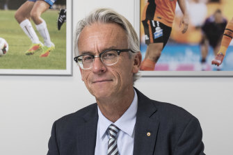 Former FFA and NRL boss David Gallop.