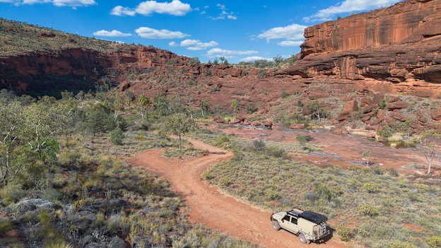 Finke Gorge National Park, Northern Territory. 